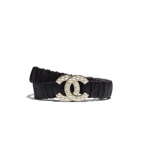 chanel white dress and black belt|Chanel belts official website.